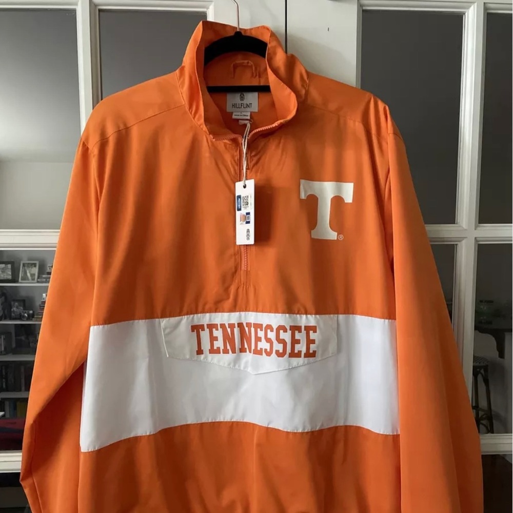 Tennessee Volunteers Hillflint Anorak Jacket Men’s Sz L NWT Authentic RARE